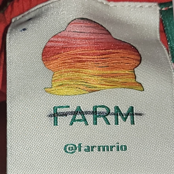 ANTHROPOLOGIE  Farm Rio ×Palila Fringed Midi Dress - Picture 7 of 8